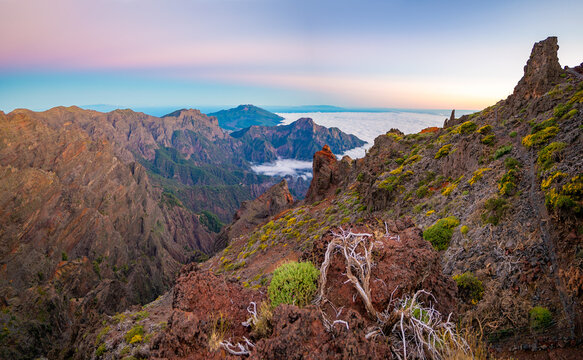 Roque de los Muchachos Peak, La Palma, Canary Islands, Spain