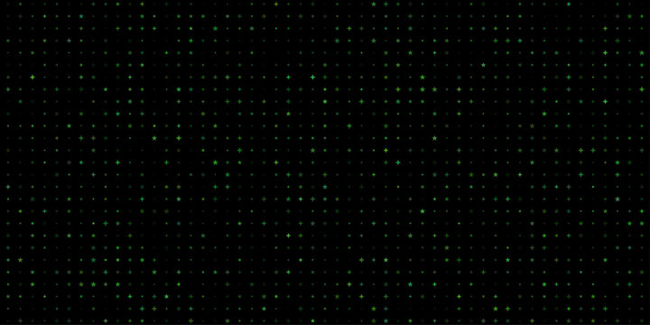 Digital Matrix Data stream represented as binary code, forming a complex and abstract digital matrix against a dark, mysterious background, suggesting a technological or informational theme.
