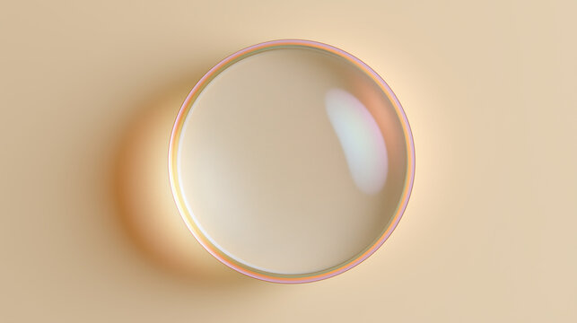 abstract golden sphere