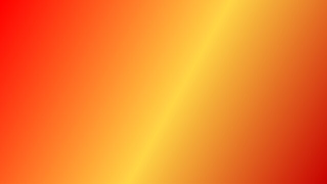 Abstract gradient background represents a smooth transition of colors from vibrant red to warm yellow, symbolizing energy and optimism on a dynamic backdrop.