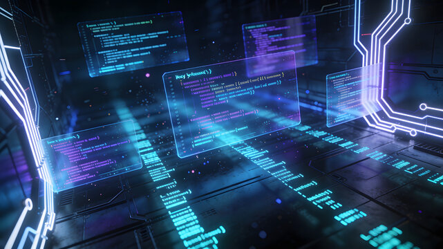 Artificial Intelligence Generating Software Code in a Futuristic Programming Environment