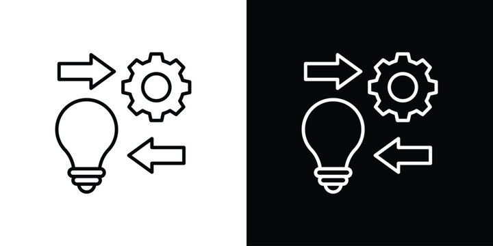 Implementation icon vector mark for web