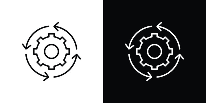 Implementation icon vector mark for web