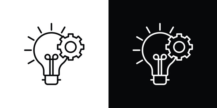 Implement icon vector mark for web