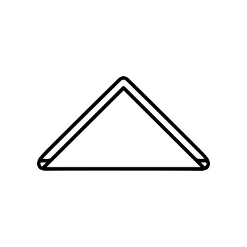 Triangle Shape Icon Symbol.