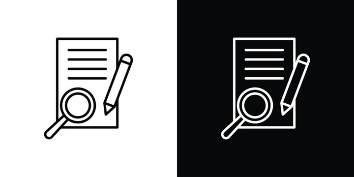 Defining icon vector mark for web
