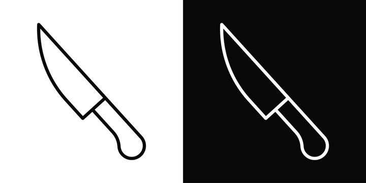 Kitchen knife icon