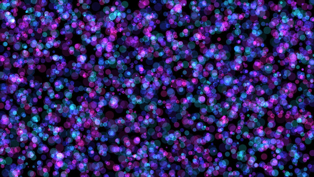 generative quantum foam bubbles 2d