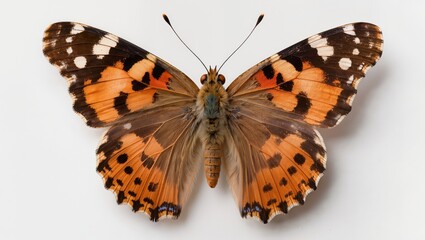 Naklejka premium butterfly isolated on white background