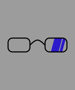 vector glasses icon