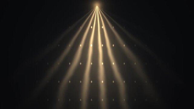 Motion background with lines and lights for seamless loop media