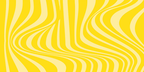 simple abstract banana color daigonal line pattern on yellow background © Fendi