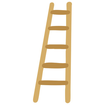 Wooden Ladder Decor Icon