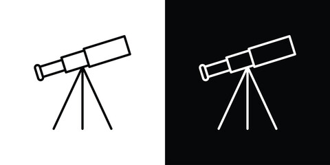 Telescope icon set for app © JonathanC