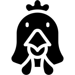 Chicken Icon - Vector Graphic Design © Despixel