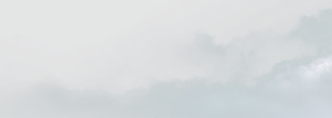 Cloud formations drift across the sky, creating a soft backdrop during the afternoon light on a clear day, on a transparent background © Liubov