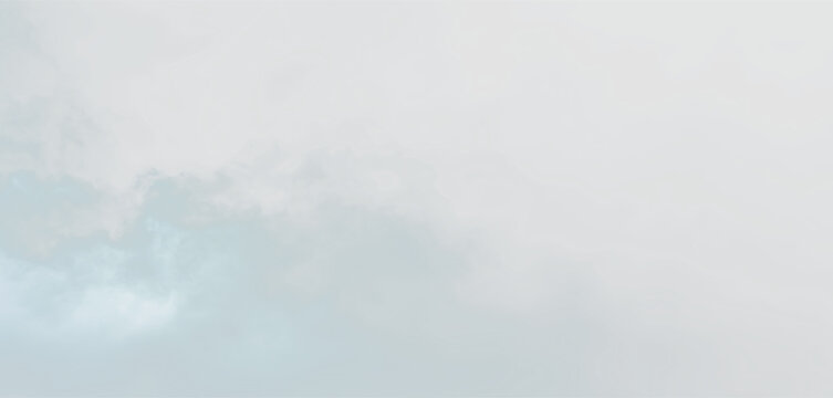 Clouds forming an overcast sky with a hint of blue visible during the day, on a transparent background