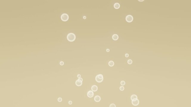 Seamless loop of floating bubbles for video backdrop use