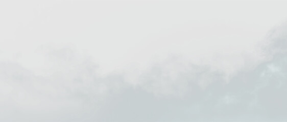 Clouds drift across a clear sky in daylight hours during a peaceful afternoon, on a transparent background © Liubov