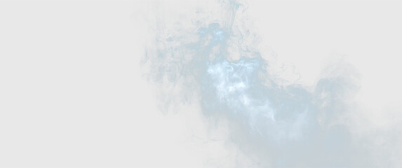 Cloud formation with light blue hues moving across the sky during daytime, on a transparent background © Liubov
