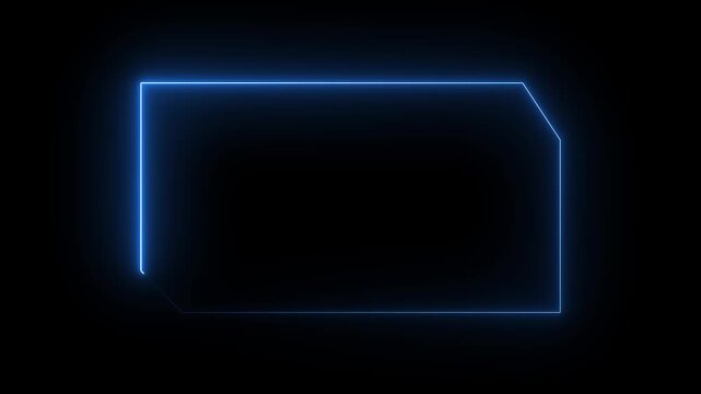 Hud Frame Digital Technology Sci-fi Frame Interface. HUD concept design of frame. Futuristic Artificial Intelligence engine in 4K Frame HUD element. HUD viewfinder.Futuristic viewfinder.Technology HUD