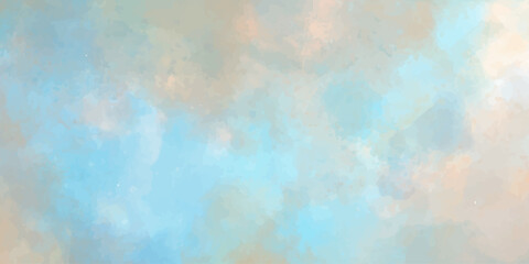 Soft, dreamy clouds drift across a pastel sky, blending shades of serene blue with warm, ethereal peach tones. © Creative Arts