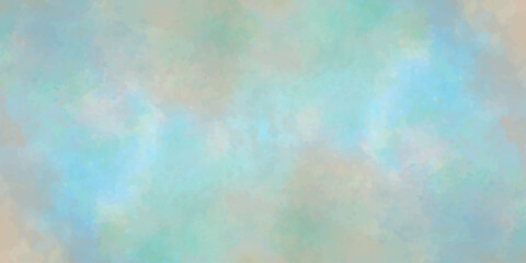 Fototapeta premium Abstract watercolor wash with soft pastel colors, evoking a serene and dreamy atmosphere.