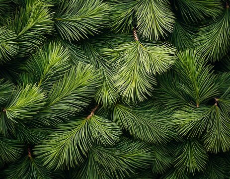 pine leaves background
