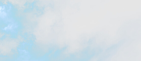 Clouds drift in the blue sky with a few wisps of white clouds against a clear backdrop during daytime, on a transparent background © Liubov