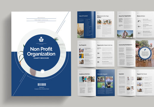Nonprofit Organization Brochure Layout