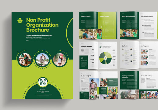 Nonprofit Organization Brochure Layout