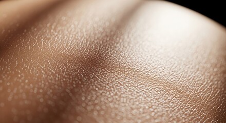 Fototapeta premium Closeup skin texture displaying pores