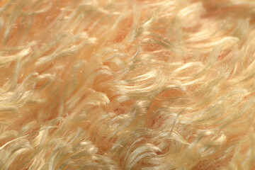 Beige fluffy material background © Валентин Дроздов