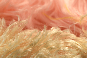 Beige fluffy material background © Валентин Дроздов