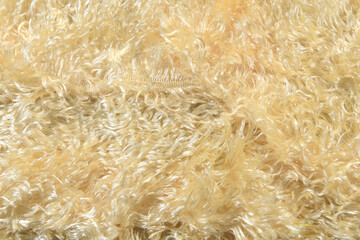 Beige fluffy material background © Валентин Дроздов