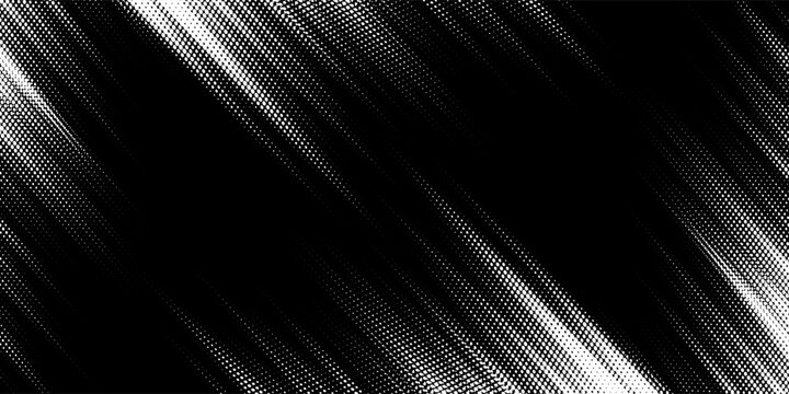 white color pattern gradient grunge texture background. Dots pop art comics sport style vector illustration Abstract background black with grunge speed lines modern.