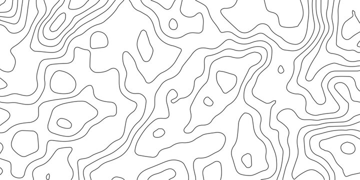Abstract topographic map contour lines, creating a pattern of elevation and landform representation on a clean, modern surface.
