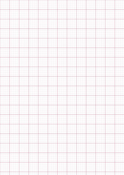 Pink millimeter grid graph paper background texture in A4 format