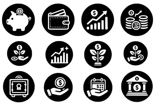 vector set of easter eggs