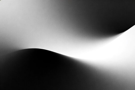 Abstract Black and White Wave Form