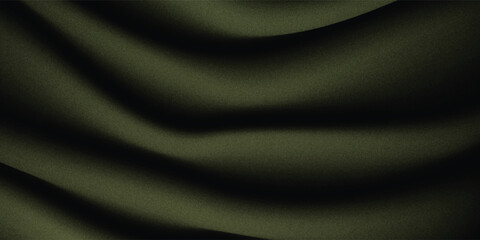Fototapeta premium Abstract teal background with a soft wavy silk fabric texture and fine grain detail. This vector illustration is ideal for luxury branding, elegant wallpapers, and textile designs.Print