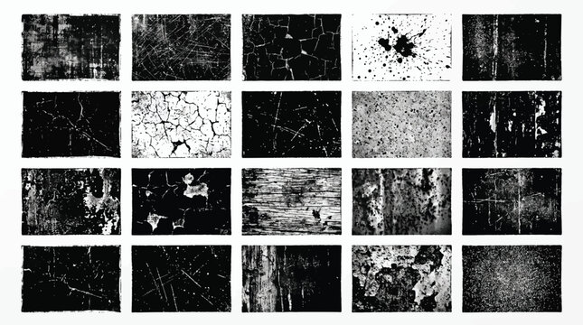 Grunge Distressed Texture Pattern Collection