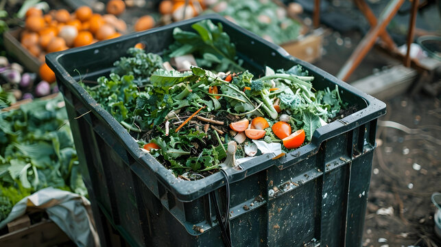 Scandinavian Compost Bin Garden