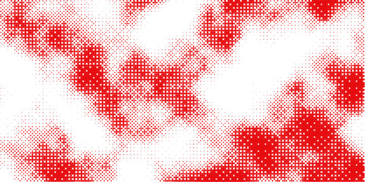 red 8-bit vector backdrop with dotted bitmap textures and smooth dither gradients, ideal for posters, covers, web banners, and gaming visuals.Eps10