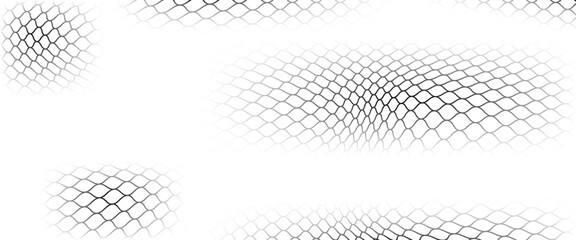 Mesh texture for fishing nets. Seamless pattern for sportswear or soccer goal, volleyball net, basketball hoop, hockey, athletics. Abstract net background for sports © achtopik