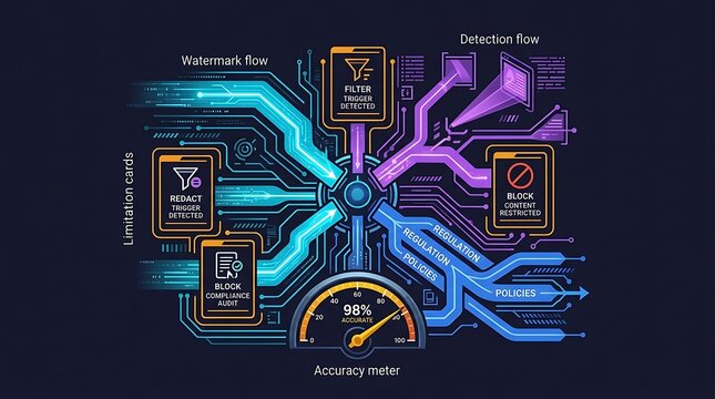 Digital data security and automated content moderation system