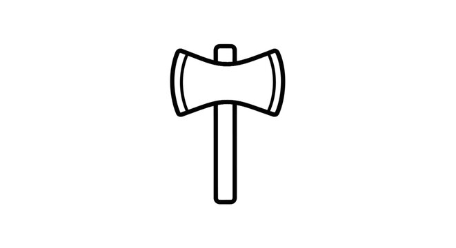 Double headed axe icon