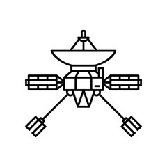 Detailed drawing of a spacecraft model. © radit