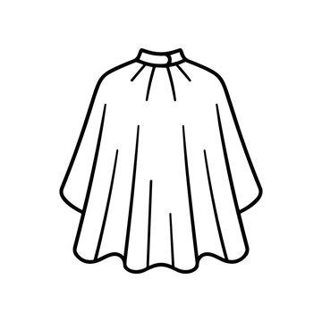 Simple Clergy Robe Illustration Design.