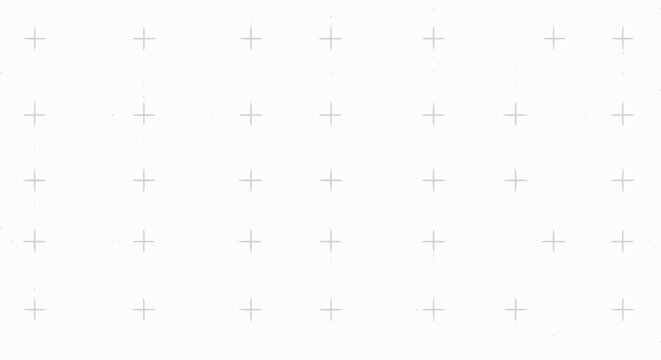 Subtle geometric grid of light grey plus symbols on a pristine white background, forming a clean and abstract repeating pattern suitable for modern digital and print designs
